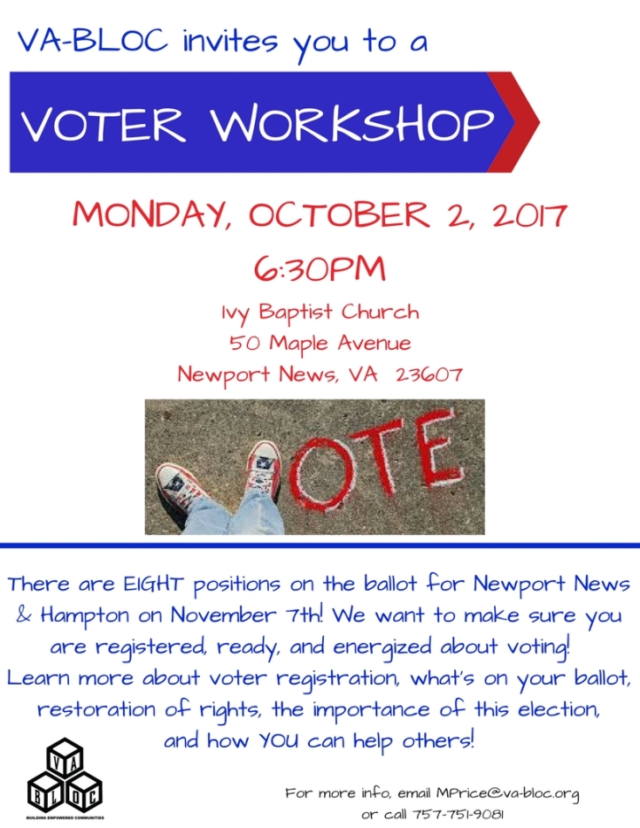 Voter Ed Presentation Oct 2 2017